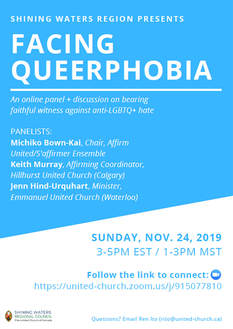 Facing Queerphobia text discussing even