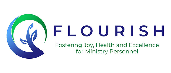 Flourish logo and title