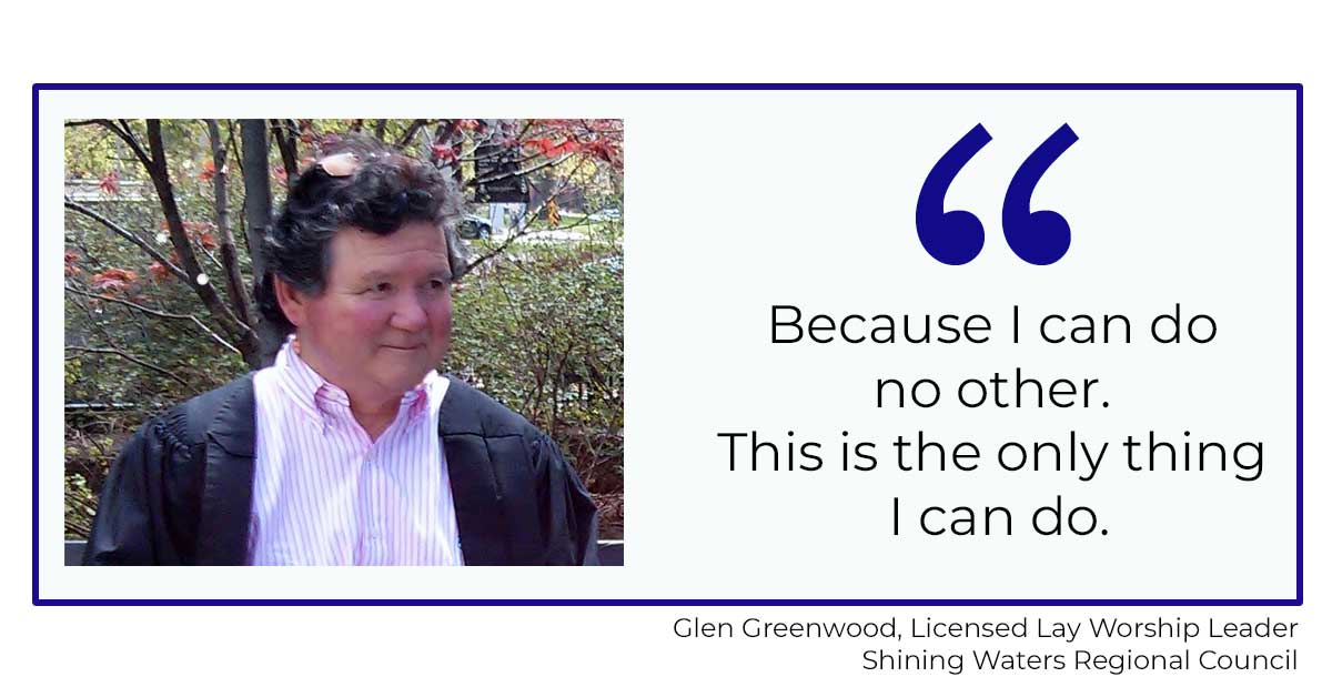 Greenwood quote -because I can do no other
