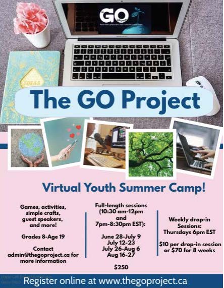The GO Project Virtual Youth Camp