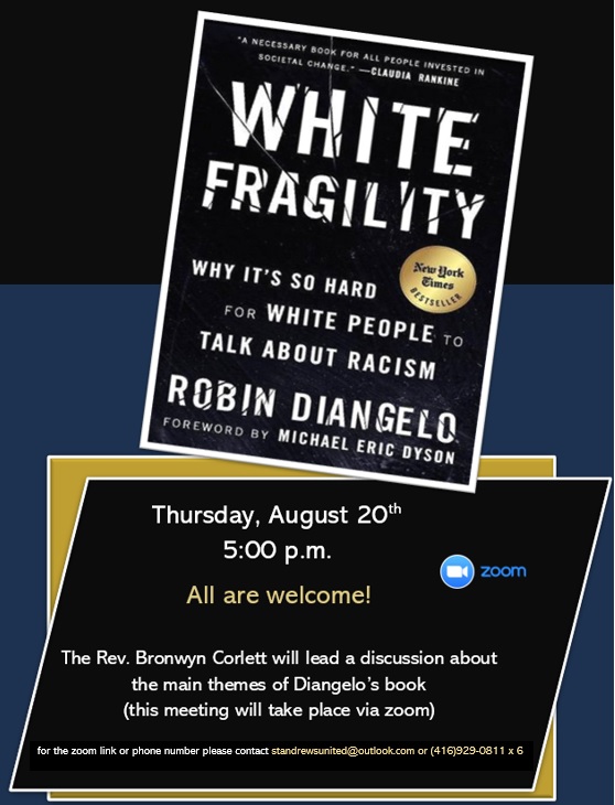 Book Cover "White Fragility" by Robin Diangelo