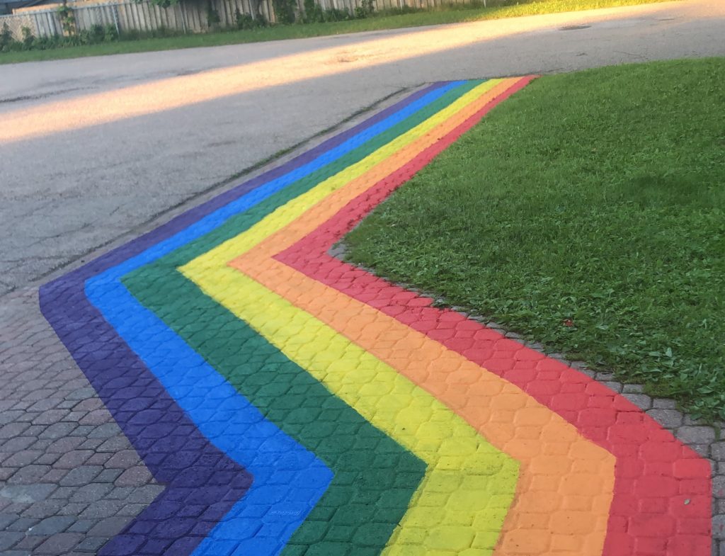 rainbow walkway 