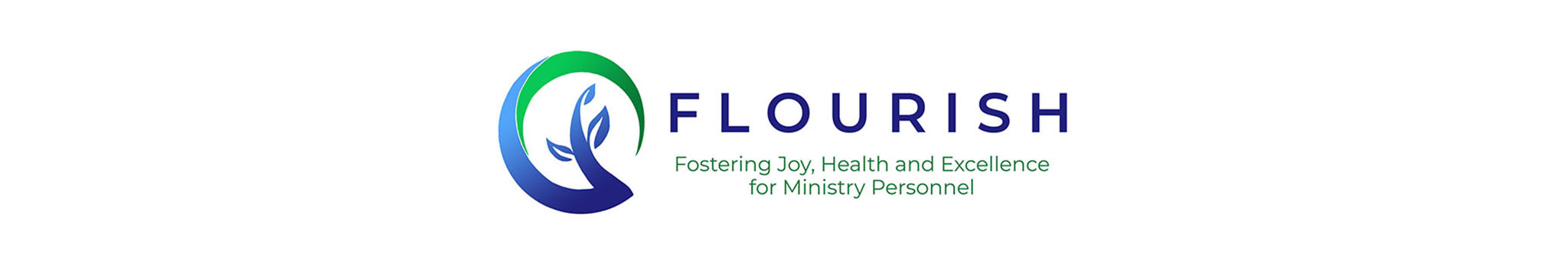 flourish logo and title