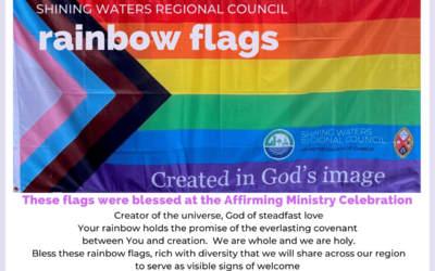 Shining Waters Pride Flag