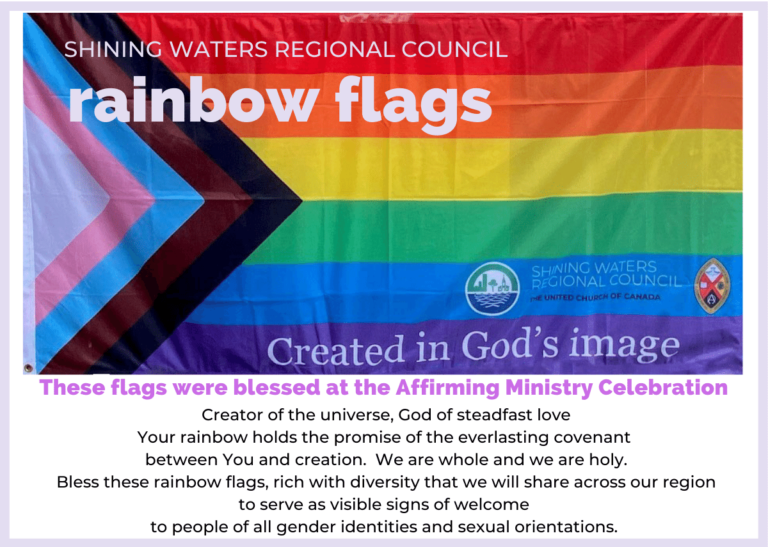 Shining Waters Pride Flag