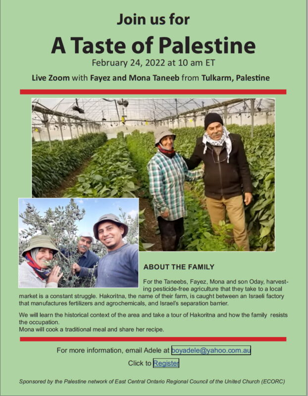 A Taste of Palestine