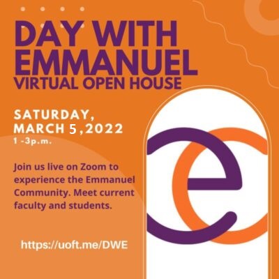 Day With Emmanuel - Virtual Open House