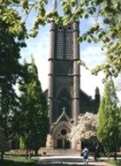 front view of Metropolitan United Church in Toronto