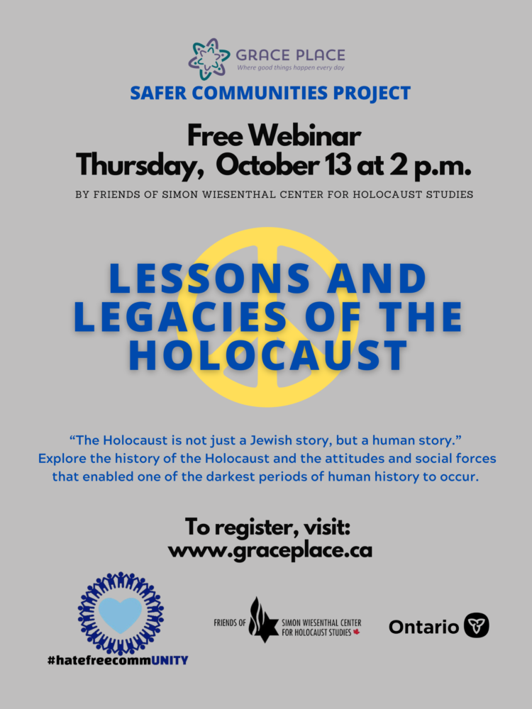 lessons and legacies of the holocaust poster