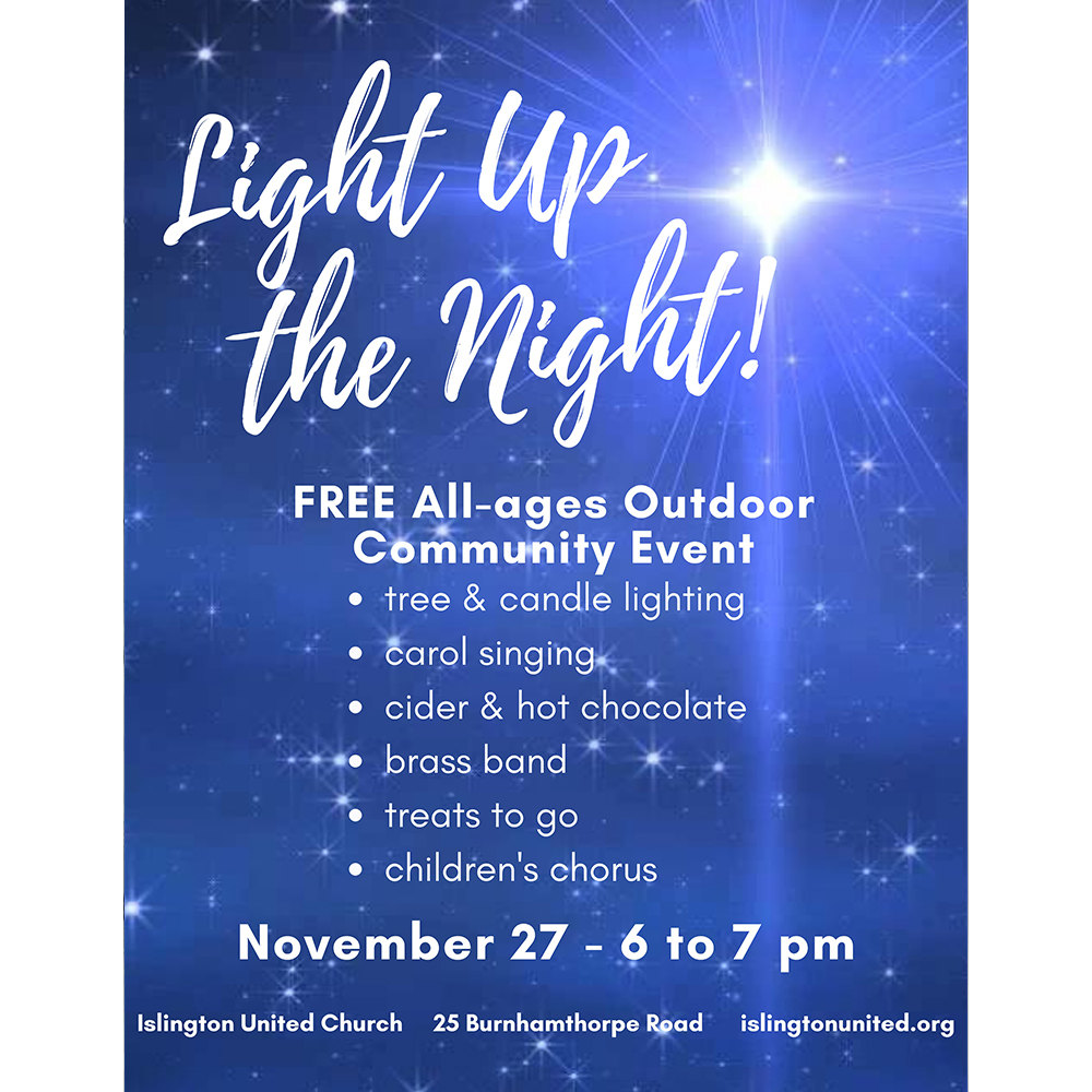 light up the night poster