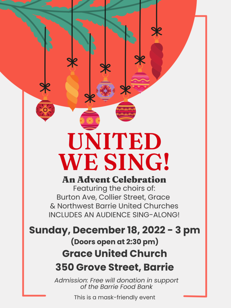 UNITED WE SING! An Advent Celebration