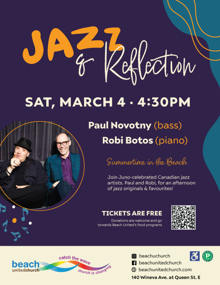 Jazz & Reflection – Summertime in the Beach with Paul Novotny and Robi Botos