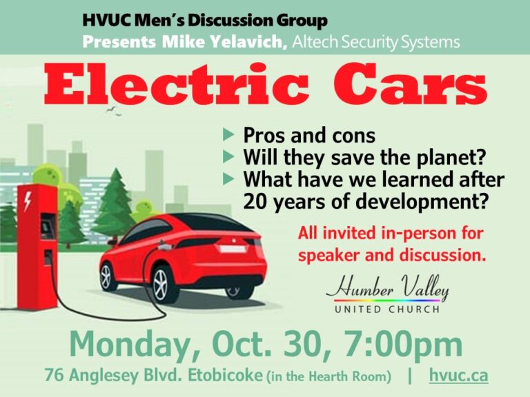 Discussion Group – Electric Vehicles