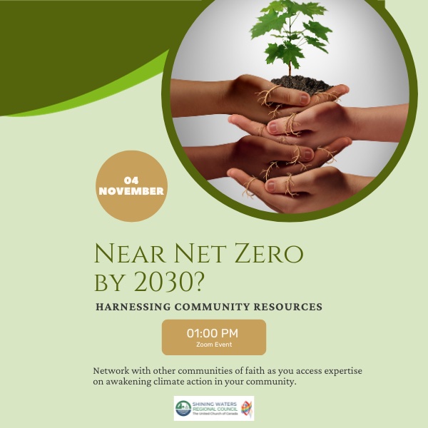 Near Net Zero by 2030?!: Harnessing Community Resources