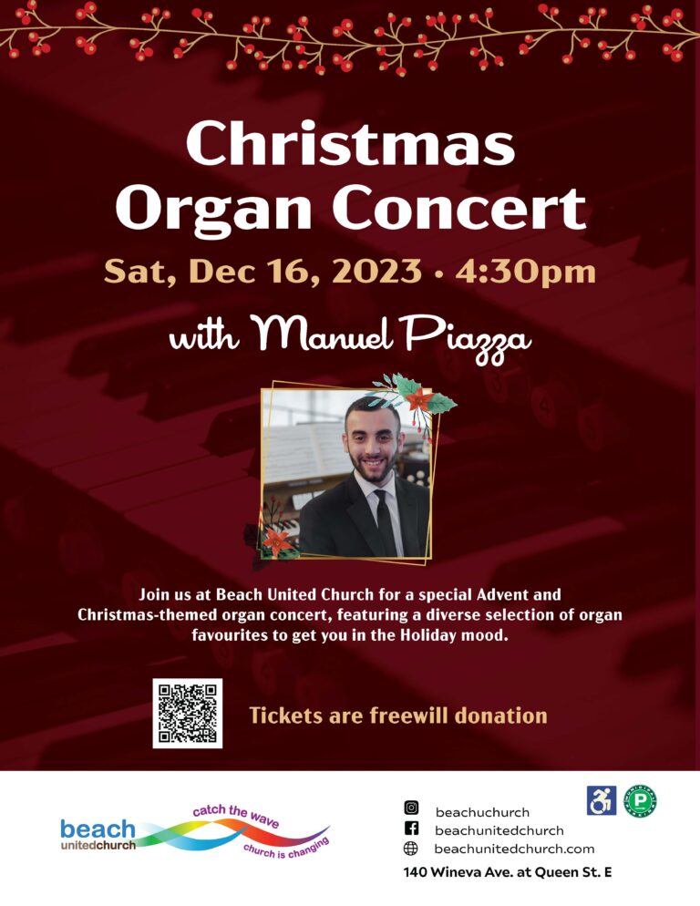 Christmas Organ Concert with Manuel Piazza