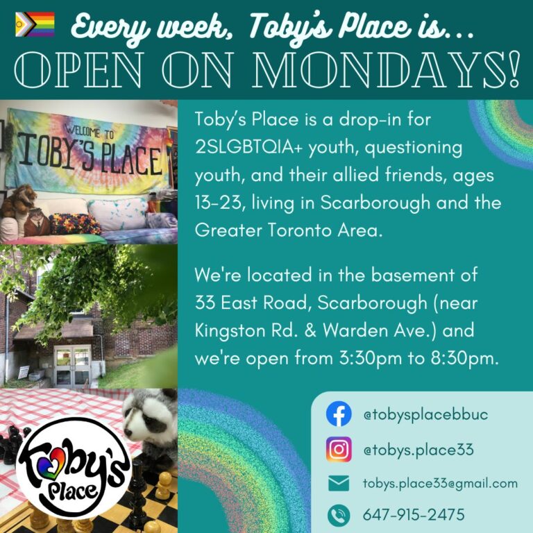 Toby’s Place- Weekly