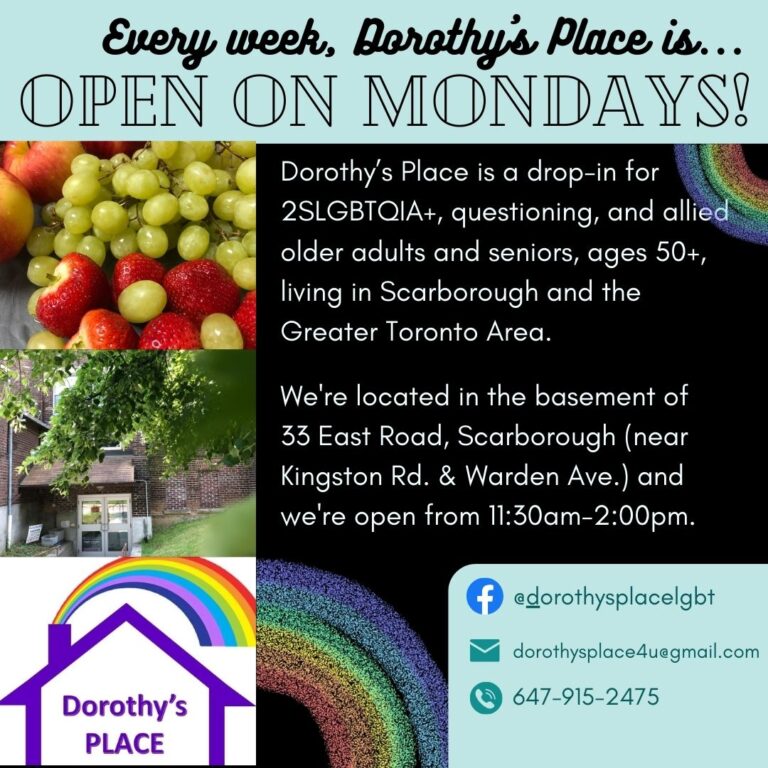 Dorothy’s Place- Weekly