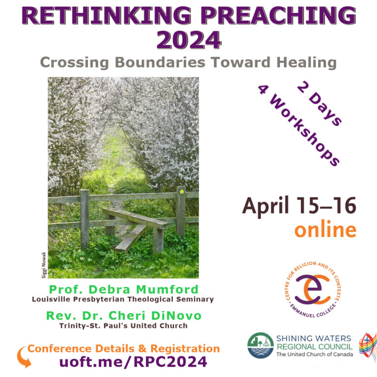 Rethinking Preaching Conference 2024: Crossing Boundaries Toward Healing