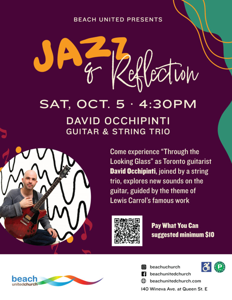 Jazz & Reflection with David Occhipinti