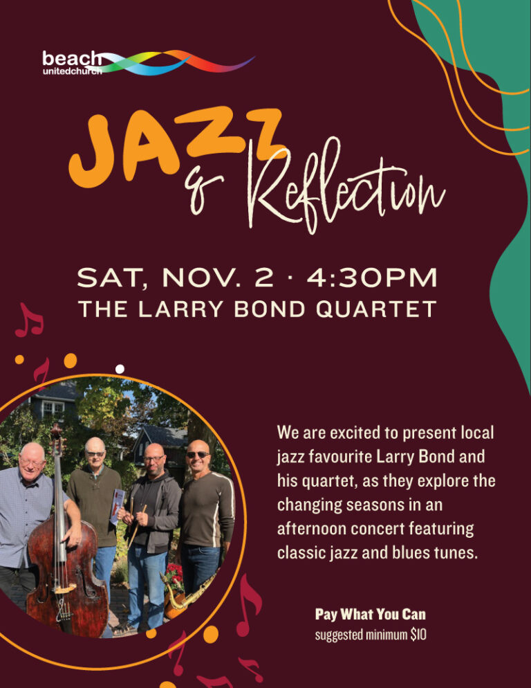 Jazz & Reflection with the Larry Bond Quartet