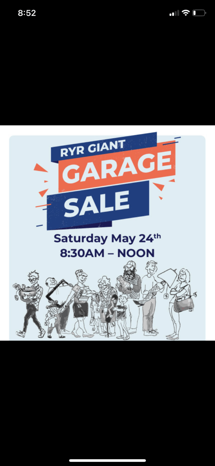 ROYAL YORK ROAD UNITED CHURCH GIANT GARAGE SALE