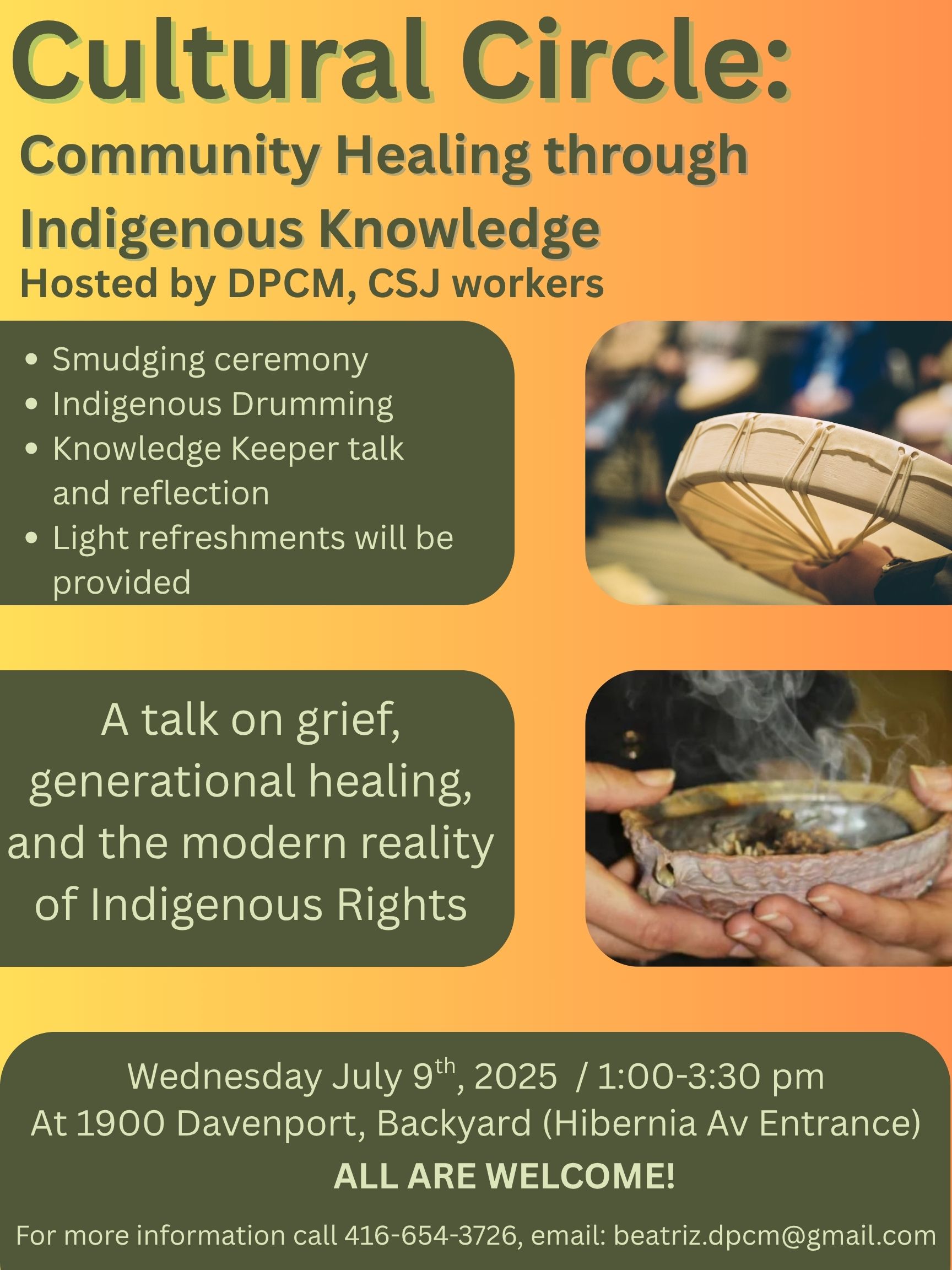 Cultural Circle Flyer