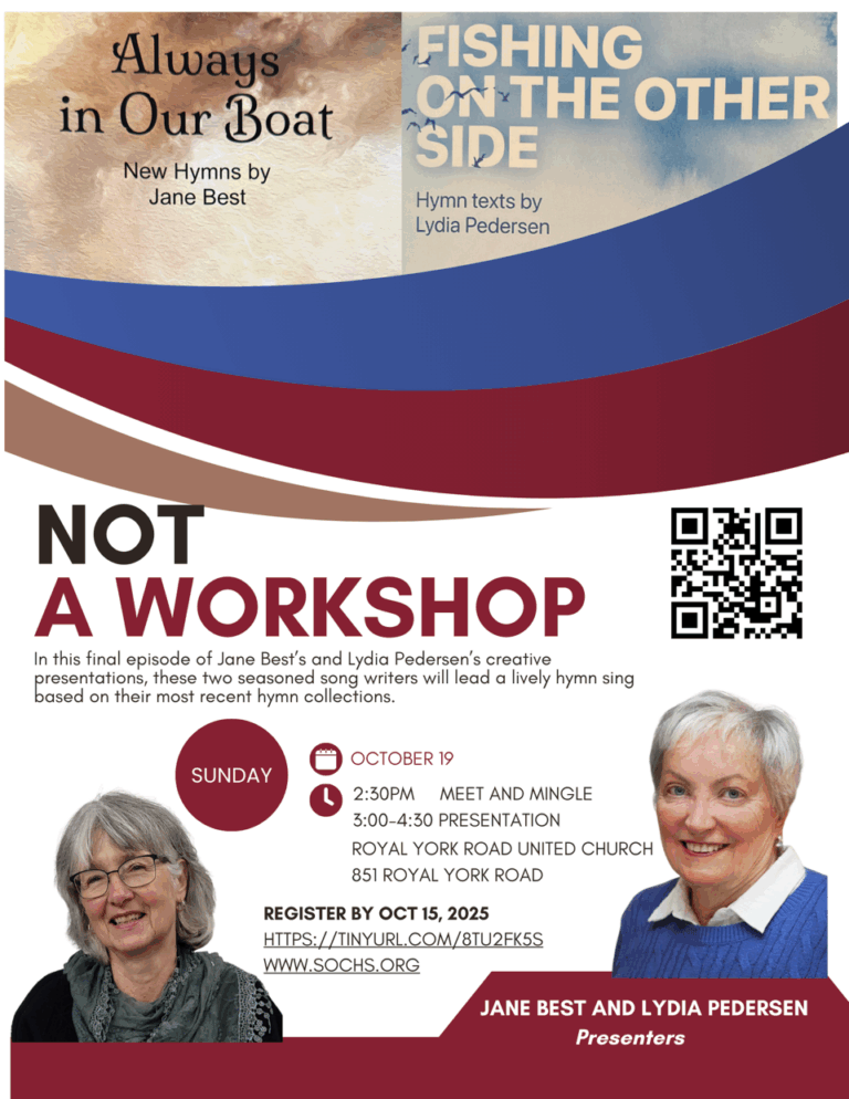 Not A Workshop : A Lively Hymn Sing