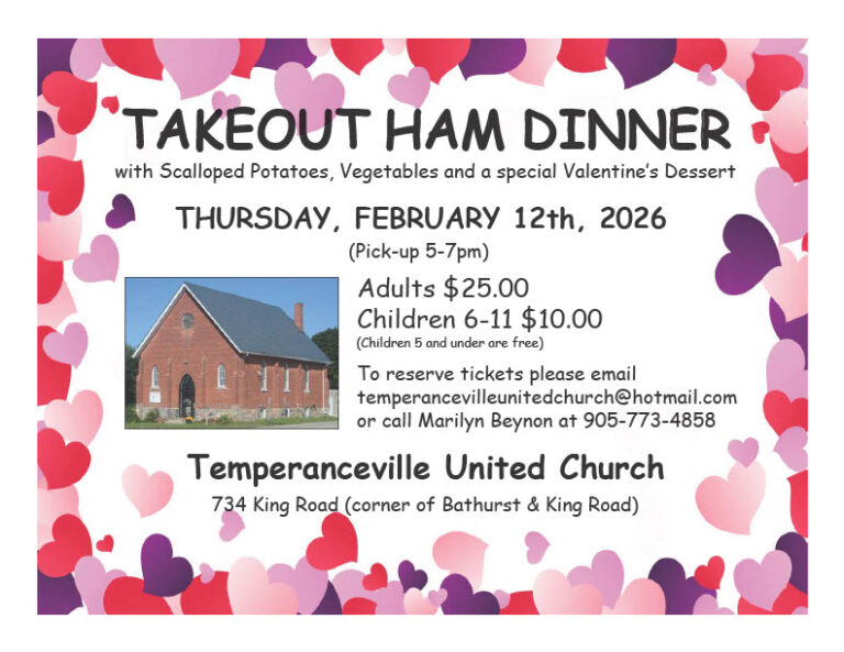 Takeout Ham Dinner