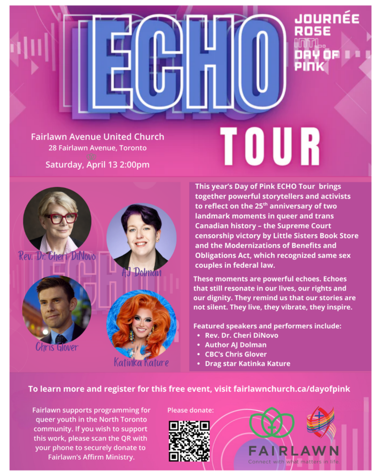 International Day of Pink – ECHO Tour