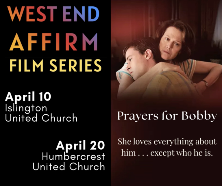 West End Affirm Film Festival – Screening of Prayers for Bobby